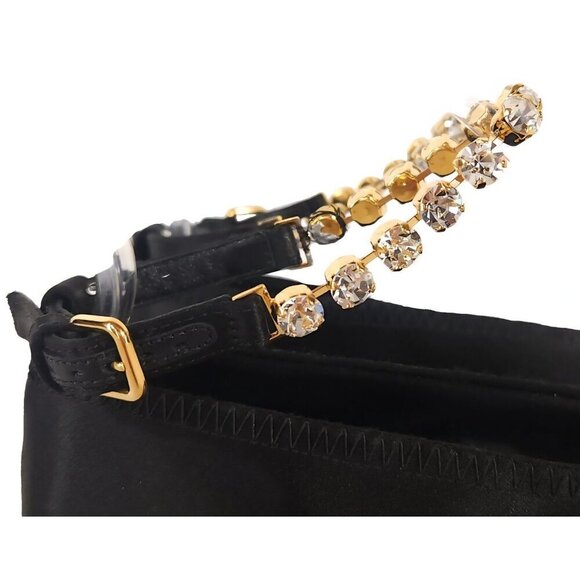 J W Anderson Ballerina Shoes With Crystals Size 38 US 8 Black $890 - Picture 4 of 16